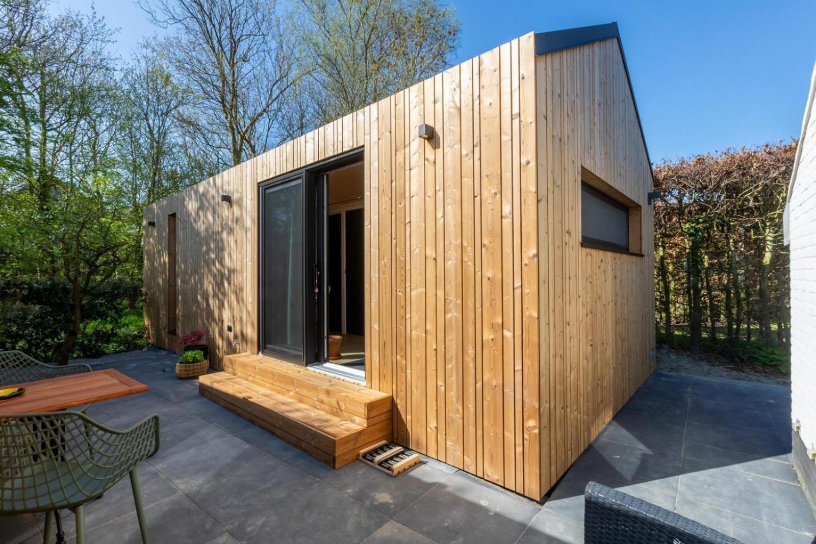 Вилла Tinyhouse La Mouette - D. Koddelaan 34, Заутеланде Экстерьер фото