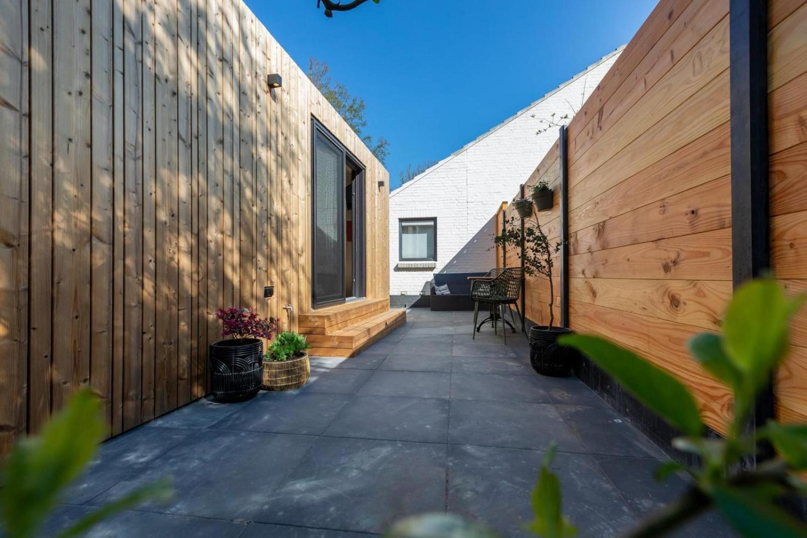 Вилла Tinyhouse La Mouette - D. Koddelaan 34, Заутеланде Экстерьер фото